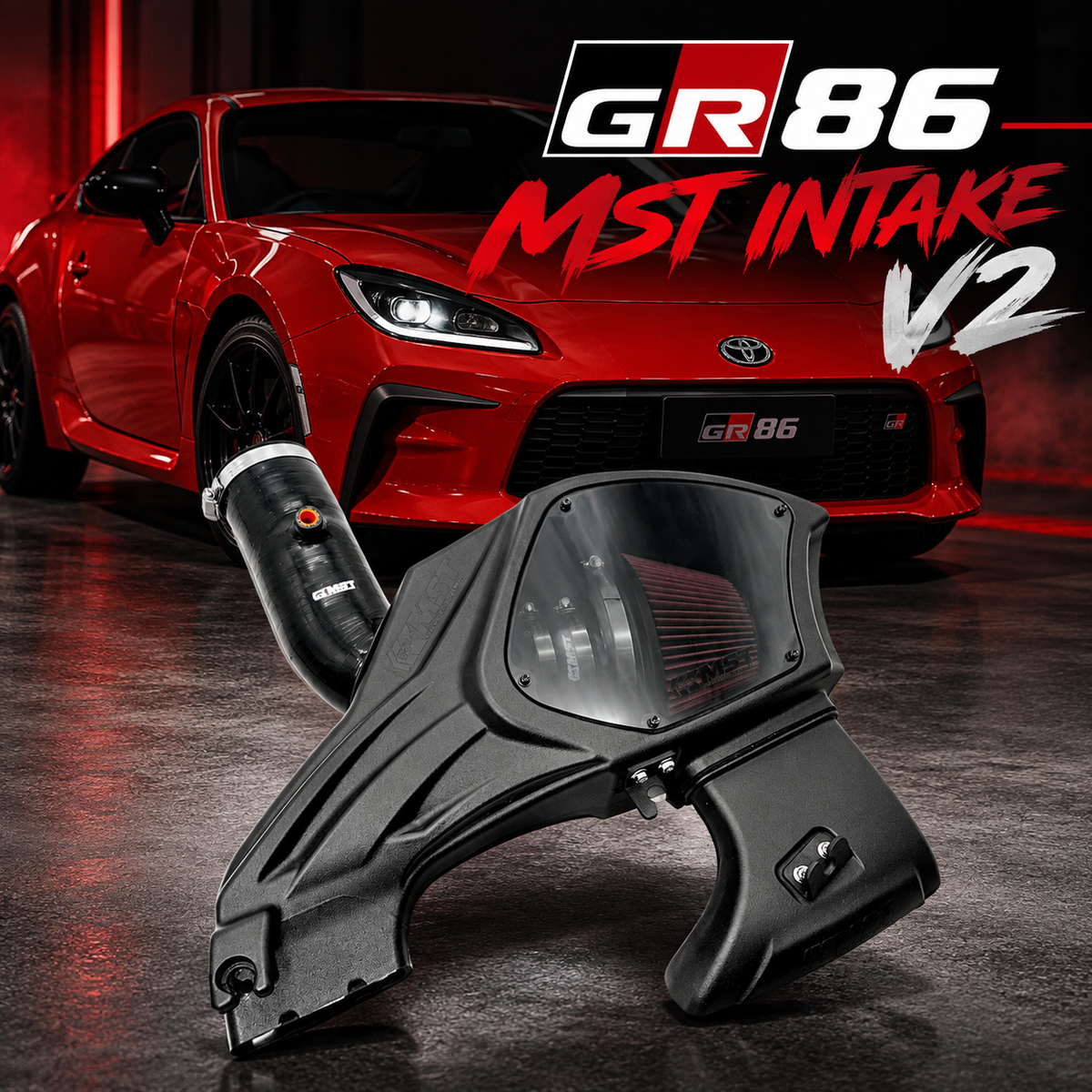 MST Intake 2022+ Toyota GR86/Subaru BRZ 2.4L Cold Air Intake System