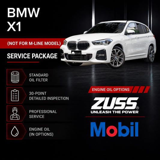 BMW X1 (F48) Engine Oil Service Package - Include Oil Filter & Labour Fee