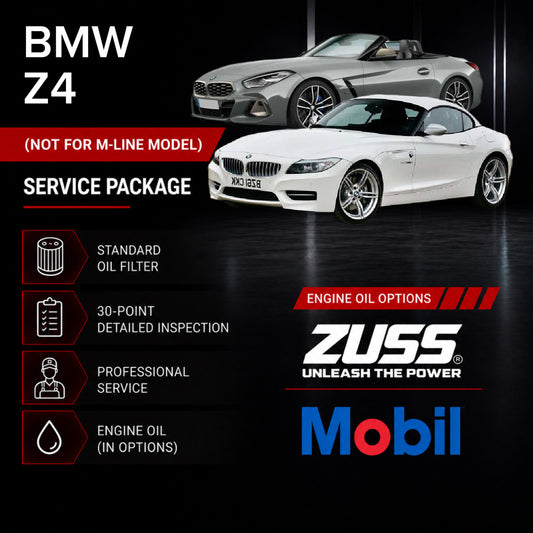 BMW Z4 Engine Oil Service Package - Include Oil Filter & Labour Fee