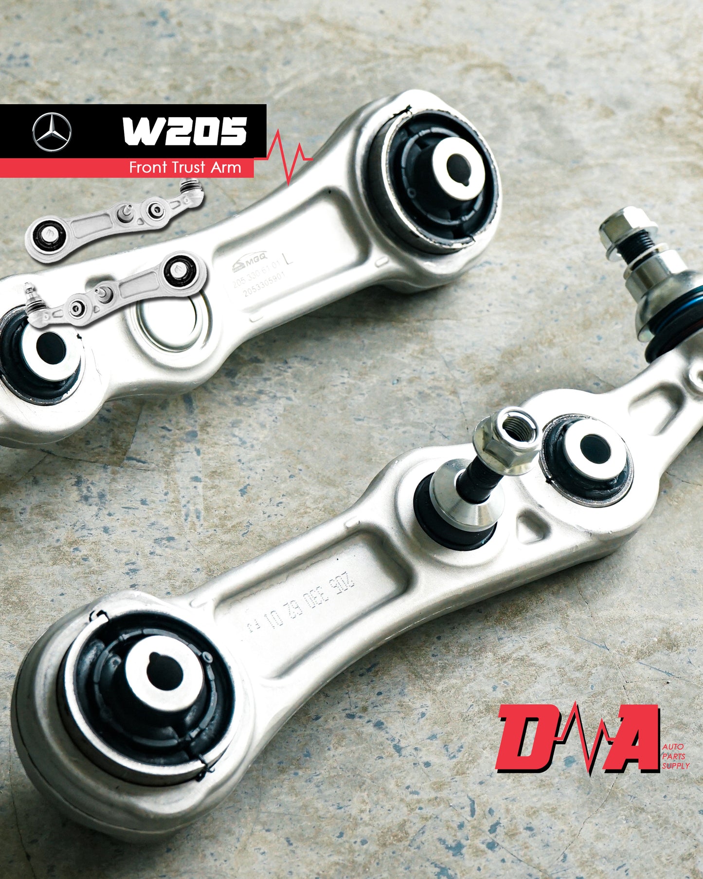 C-Class Front Lower/Trust Arm (LH/RH) Mercedes-Benz - 2pcs