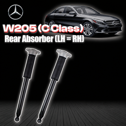 C-Class W205 Rear Absorber (LH/RH) Mercedes-Benz - 2pcs